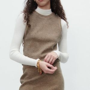 Zara Camel sweater vest